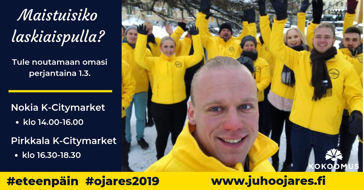 Juho Ojares Nokialla ja Pirkkalassa