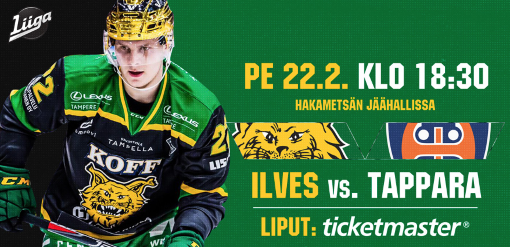 Juho Ojares Ilves vs. Tappara
