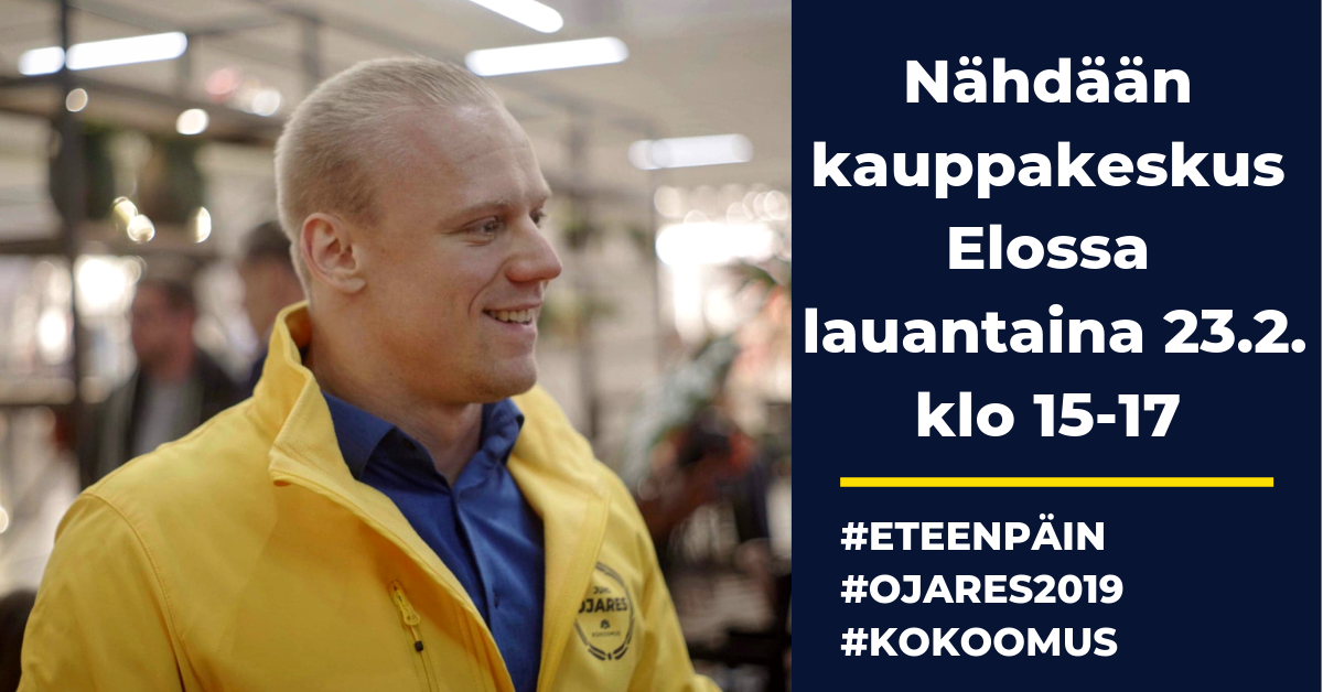 Juho Ojares Kauppakeskus Elo